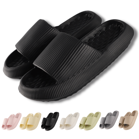 BERANMEY EVA Soft Comfort Slippers for Women and Men Slides Sandals for Women Cloud Slippers with Thick Sole Non-Slip Indoor and Bathroom Sandals for Ultimate Comfort