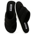 thumbnail image 1 of BERANMEY Flip Flop Slippers for Women Men Cozy Throng Open Toe Womens Slippers Slide Warm Fuzzy House Slippers Slip-on Non slip Sole Comfortable Lightweight for Indoor Outdoor Daliy Wear, 1 of 9
