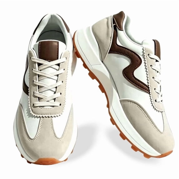 BERANMEY Lightweight Sneakers for Women Stylish Non-Slip Platform Shoes with Memory Foam Cushioning Casual Womens Sneakers for Everyday Comfort
