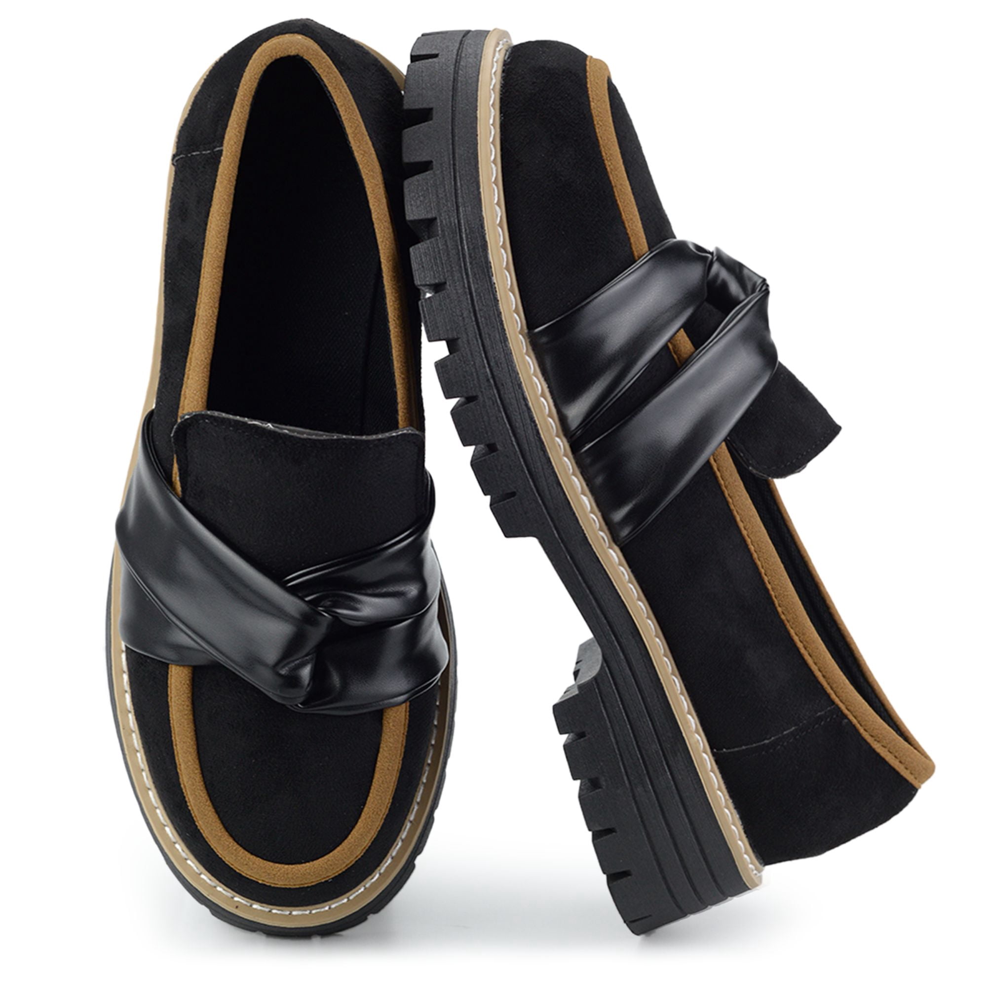 BERANMEY Loafers for Women Platform Loafers for Women Dressy Slip On — free download
