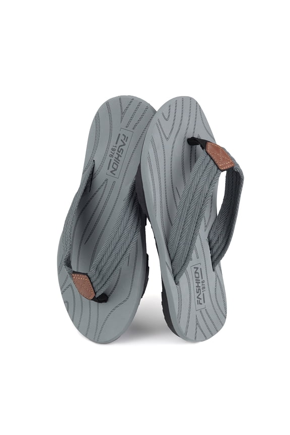 Men's Flip Flops with Arch Support Comfortable Thong Sandals for Men with Cushioned Footbed Wide Toe Box Non-Slip Design Perfect Summer Beach Shoes
