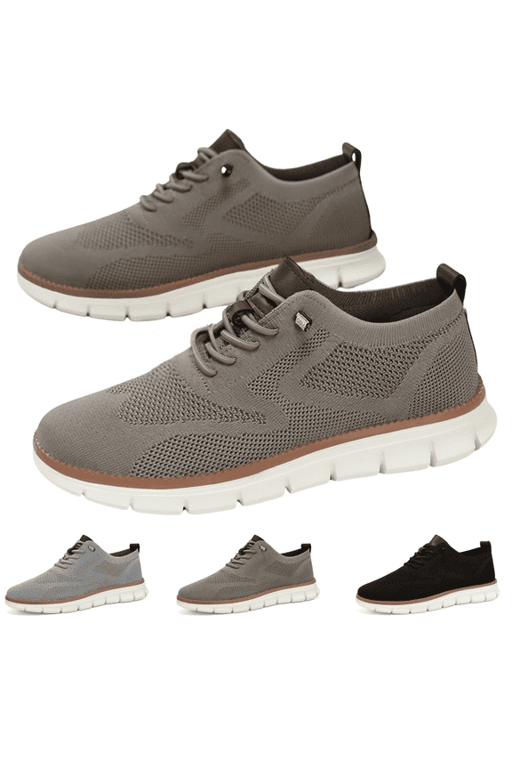Men's Lightweight Breathable Slip-On Loafers Shoes Mesh Knit Casual Shoes for Men Flexible Sneakers for Men Tennis Walking & Casual Sports