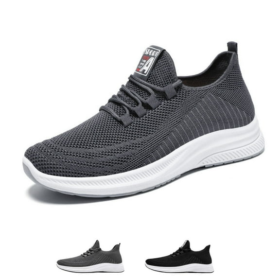 BERANMEY Men's Sneakers for Men - Lightweight Breathable Mesh Walking & Running Shoes with Wide Toe, Arch Support, Non-Slip Sole for Gym, Tennis, Workout Comfort