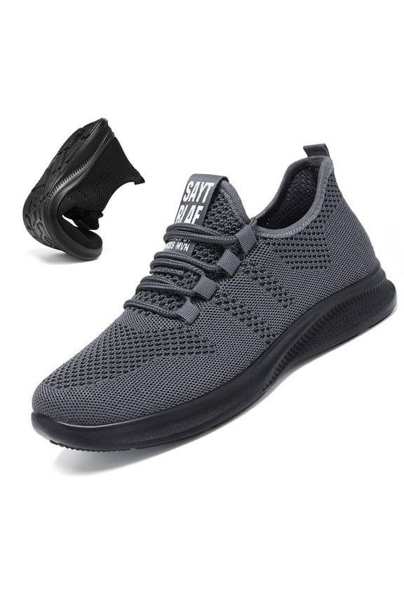 Mens Casual Running Sneakers Breathable Mesh Walking Sneakers for Mens Womens Lightweight Tennis Shoes Training Sneakers with Gym Workout Travel Sports