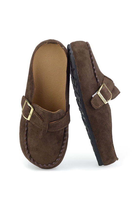 Mules for Women Memory Foam Cork Sole Clogs Women's Mules & Clogs Non-Slip Slip-On House Shoes Indoor Outdoor Comfort Slides