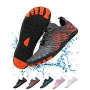 Pro Barefoot Shoes for Women & Men Wide Toe Box Hiking Water Shoes Non-Slip Breathable Barefoot Swim Surf Shoes for Beac