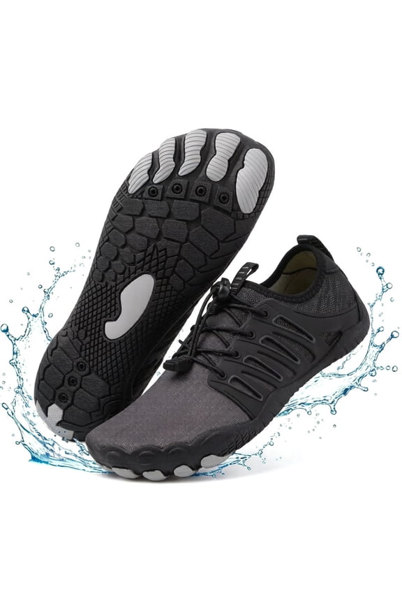Quick-Drying Hike Barefoot Shoes for Women Athletic Breathable Water Shoes Womens & Mens Comfort Grounded Wide Toe for Football Swim Hiking Beach