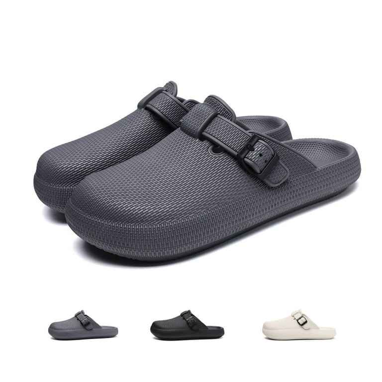 BERANMEY Slip On Mule Clog for Women Unisex Lightweight Cushioned Comfort EVA Slippers for Women Adult Mules Clogs Shoes Garden Work Shoes Easy