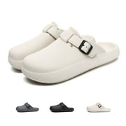 BERANMEY Slip-On Mule Clog for Women - Unisex Lightweight Cushioned Comfort EVA Slippers for Women - Adult Mules Clogs Shoes Garden Work Shoes Easy Clean Uppers