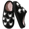 thumbnail image 1 of BERANMEY Halloween Slippers for Women Perfect Soft Plush Comfy Warm Slip-On Cute Womens Slippers Indoor Fluffy House Slippers for Women and Men Non-slip Fuzzy Flat Slides, 1 of 10