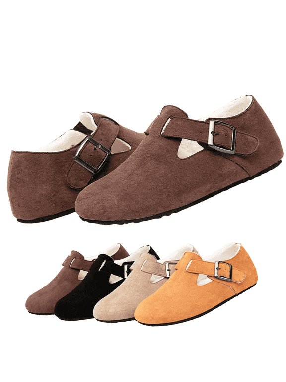 Suede Casual Shoes for Women and Men Stylish Cozy Plush Sports Shoes with Arch Support Faux Fur Lining and Comfy Scuff-Resistant Design Ideal for Couples