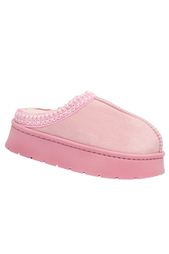 Thick-Soled Fuzzy Slippers for Women & Men - Cozy Platform House Shoes with Anti-Slip Sole, Warm Plush Lined Indoor Outdoor Short Ankle Slippers