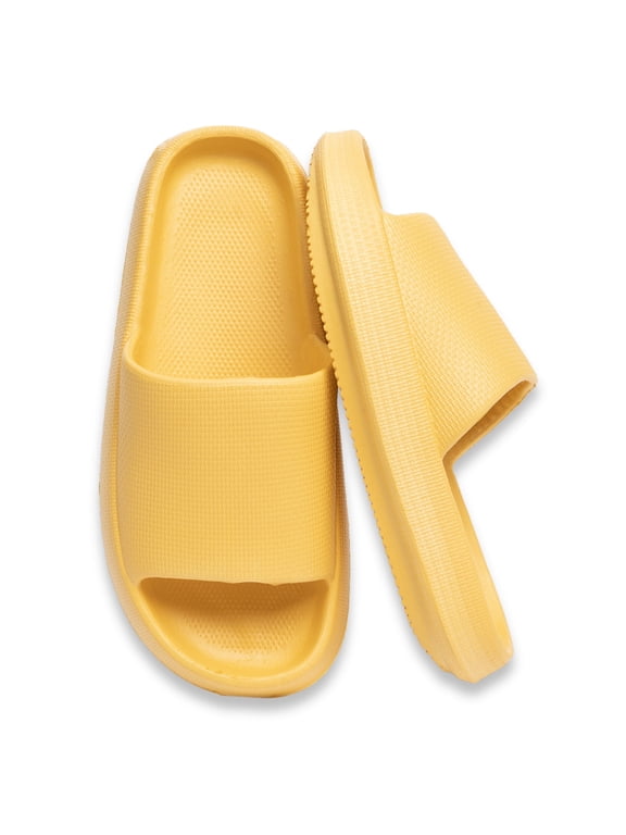 Comfort Non-Slip Lightweight Cloud Sandals Slippers for Women and Men Pillow House Slippers Shower Shoes Indoor Slides Bathroom Ultimate Thick Sole Indoor Easy to Clean