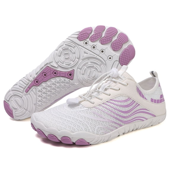 BERANMEY Water Shoes for Women Men Skin-Feel Wide Toe Box Quick Dry Barefoot Aqua Socks Swim Kayaking Beach Driving Sports Diving Footwear for Adults Beach Walking Surfing Yoga