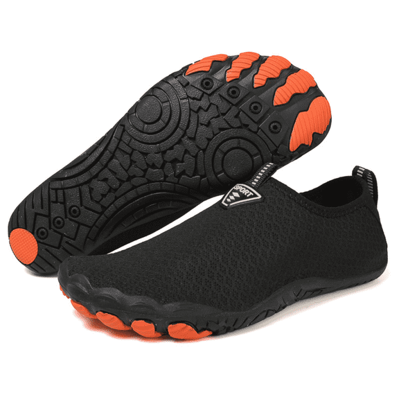 BERANMEY Water Shoes for Women Men Quick-Dry Barefoot Skin Fit Swim Shoes Lightweight Non Slip Hiking Shoes for Swimming Beach Walking Surfing Yoga