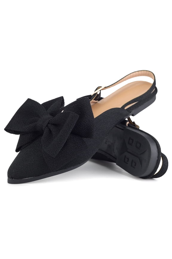 Women's Ballet Flats Mary Jane Shoes Breathable Mesh Slip-On Flats with Bow & Ankle Strap Comfortable Casual & Dress Shoes for Women Work Travel & Everyday Wear