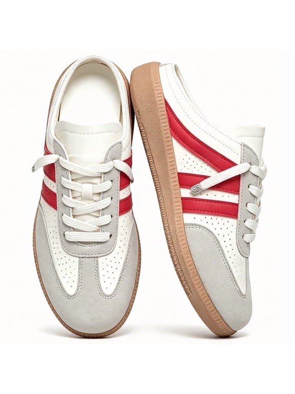 Women's Casual Slip-On Sneakers Comfortable Mules with Cushioned Sole for Daily Wear Stylish Retro Casual Shoes for Women