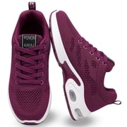 Women's Comfort Sneakers Lightweight Breathable Mesh Walking Shoes with Air Cushion for Casual Wear