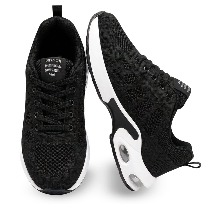 Women's Comfort Sneakers Lightweight Breathable Mesh Walking Shoes with Air Cushion for Casual Wear
