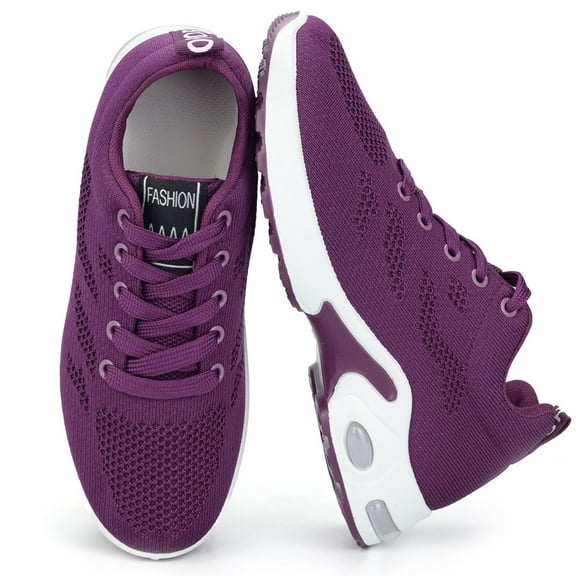 BERANMEY Women's Comfort Sneakers Lightweight Breathable Mesh Walking Shoes with Air Cushion for Casual Wear