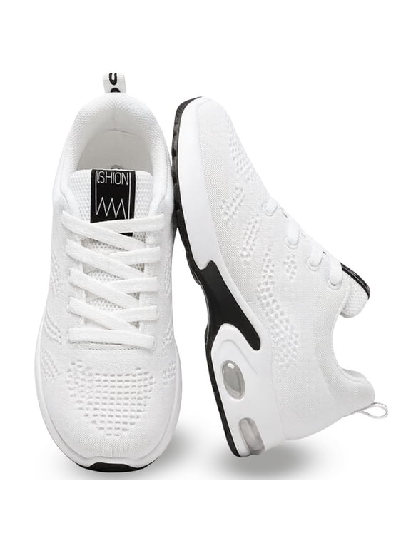 Women's Comfort Sneakers Lightweight Breathable Mesh Walking Shoes with Air Cushion for Casual Wear