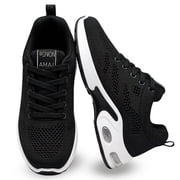 Women's Comfort Sneakers Lightweight Breathable Mesh Walking Shoes with Air Cushion for Casual Wear