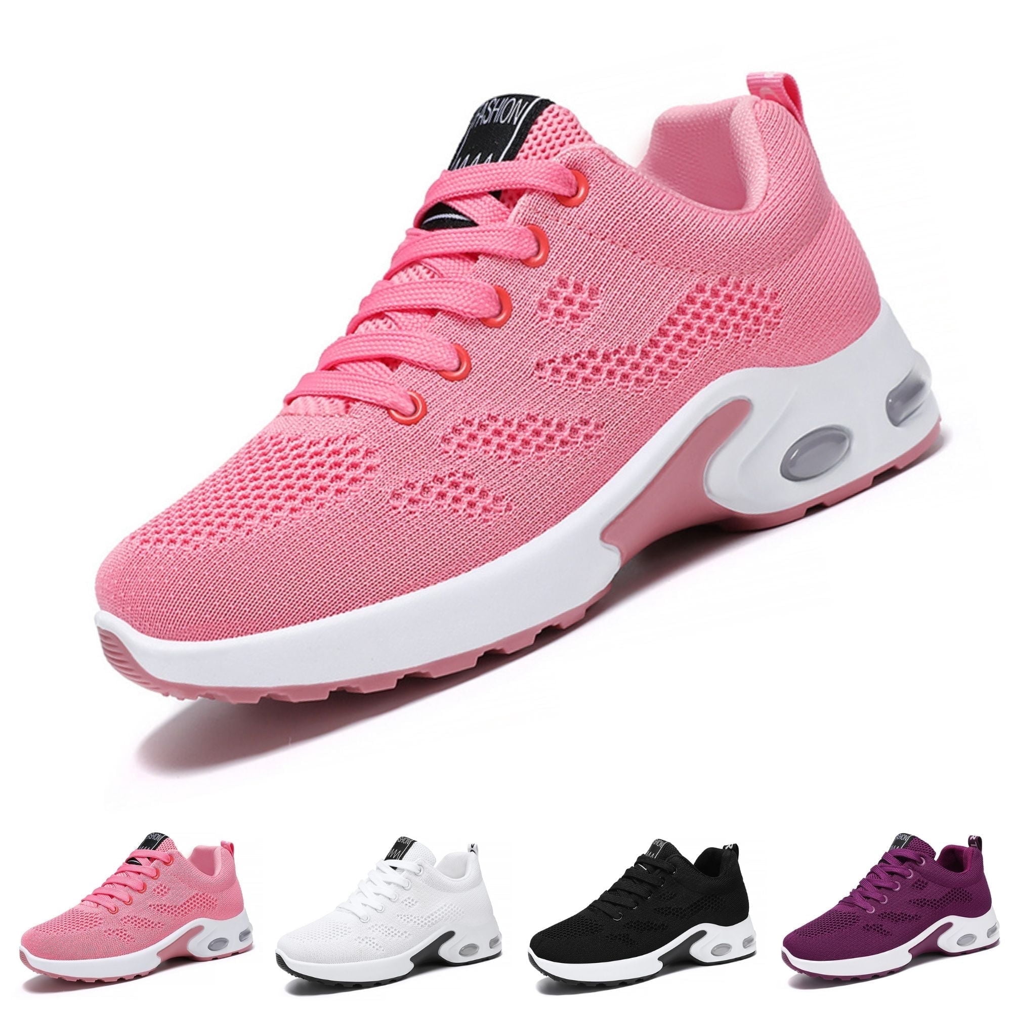 Women’s Lightweight Walking Sneakers with Cushioned Sole