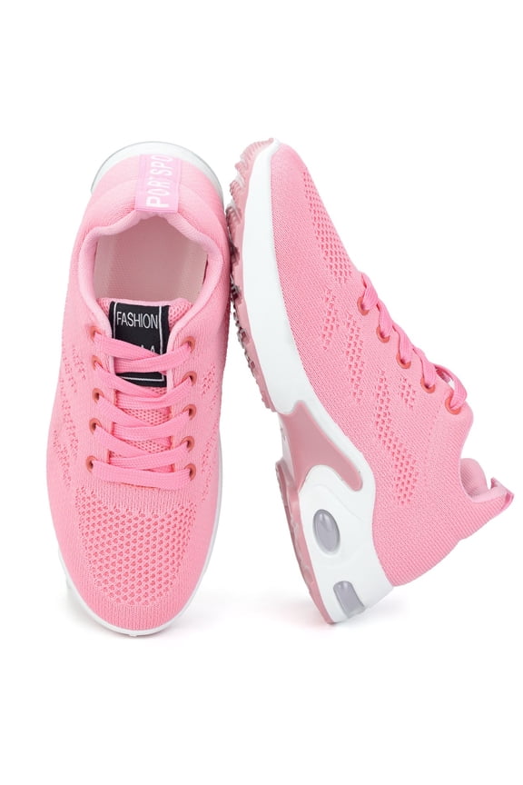 Women's Comfort Sneakers Lightweight Breathable Mesh Walking Shoes with Air Cushion for Casual Wear