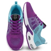 Women's Comfort Sneakers Lightweight Breathable Mesh Walking Shoes with Air Cushion for Casual Wear