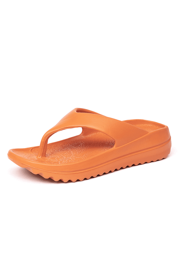 Women's Flip Flops EVA Walking Sandals for Women with Arch Support Summer Comfortable Slip On Flip Flops Slippers for Womans