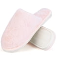 thumbnail image 1 of BERANMEY Women's Plush Fuzzy Slip-On Slippers House Slippers for Women with Solid Color Design Cozy Indoor Comfort Non-Slip Casual Home Shoes Unisex Slippers for Womens Mens, 1 of 8