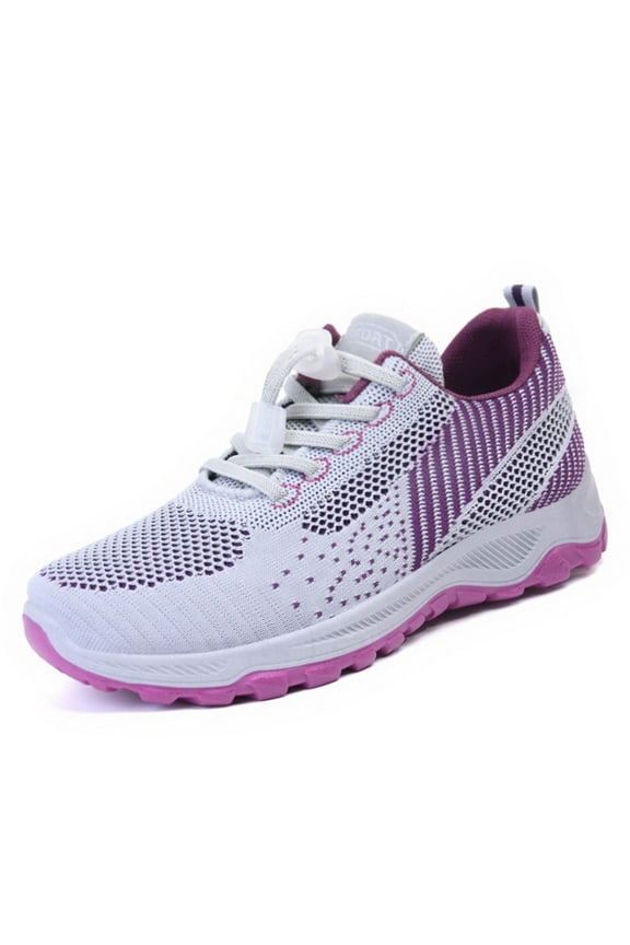 Women's Running Shoes Lightweight Breathable Mesh Non Slip Wide Toe Box Athletic Sneakers with Cushion for Hiking Gym Tennis Workout Comfort Casual