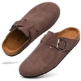 thumbnail image 1 of BERANMEY Women's Clogs & Mules Shoes Stylish Comfort Potato Clogs Shoes with Arch Support Cork Footbed Couple's Clogs for Women and Men, 1 of 9