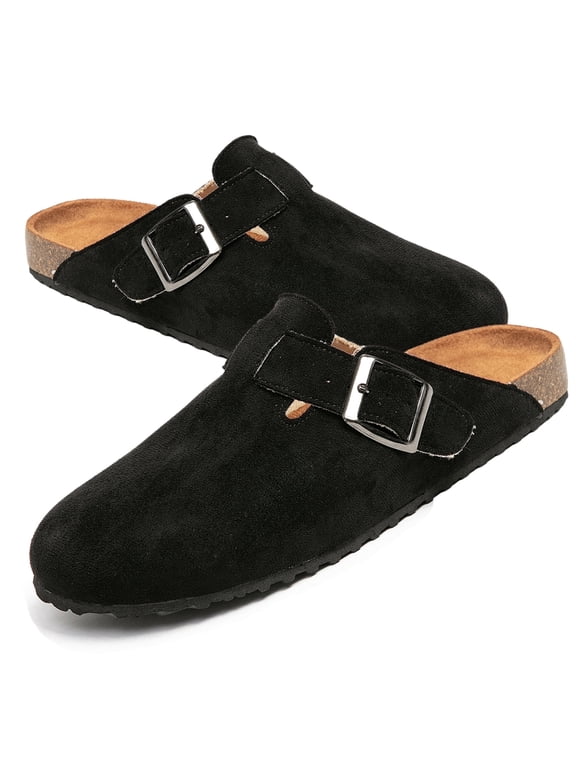 Women's Clogs & Mules Shoes Stylish Comfort Potato Clogs Shoes with Arch Support Cork Footbed Couple's Clogs for Women and Men
