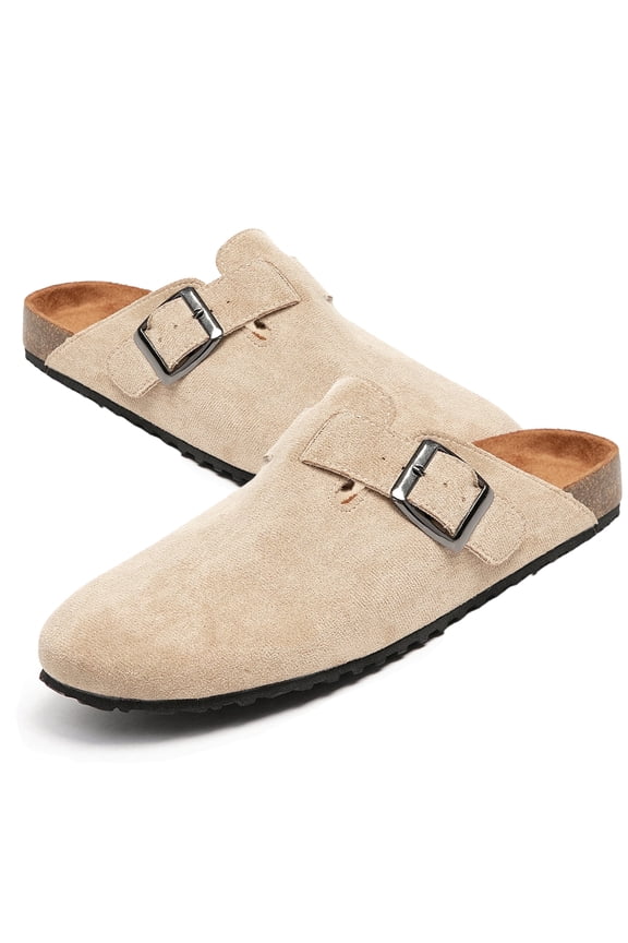 Women's Clogs & Mules Shoes Stylish Comfort Potato Clogs Shoes with Arch Support Cork Footbed Couple's Clogs for Women and Men