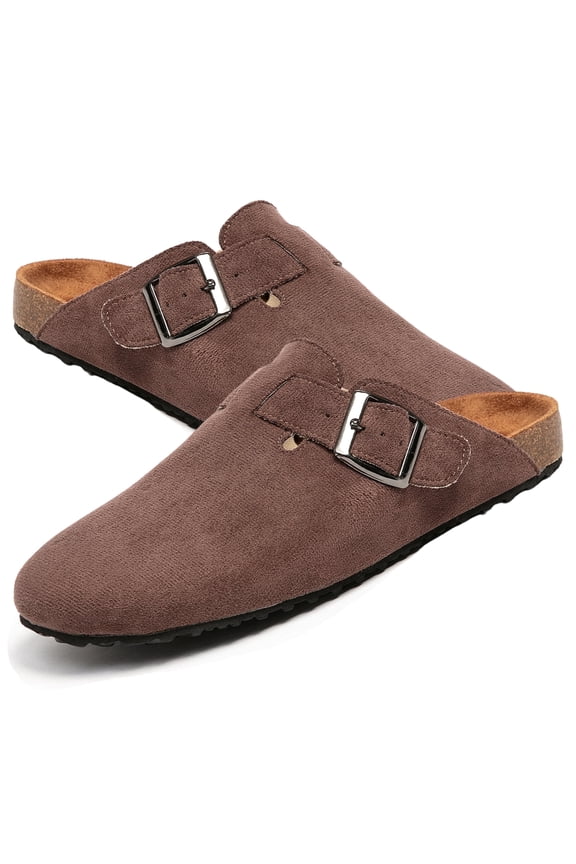 Women's Clogs & Mules Shoes Stylish Comfort Potato Clogs Shoes with Arch Support Cork Footbed Couple's Clogs for Women and Men