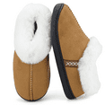 thumbnail image 1 of BERANMEY Women's Winter Slippers with Memory Foam, Fuzzy Faux Fur Lining House Shoes Non-Slip Rubber Sole for Indoor Outdoor, Warm Cozy Plush Comfort Slippers, 1 of 11
