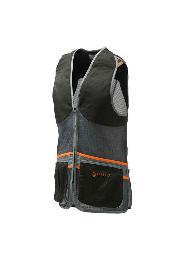 FULL MESH VEST-BLACK