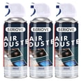 thumbnail image 1 of BERIOVE Compressed Air Duster 450ml for Electronic Keyboard Keyboard Cleaner Air Spray Cleaning the Car Dashboard 3 Pcs, 1 of 7