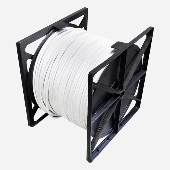 Cat6 Plenum F/UTP 23AWG Solid Copper 1000ft Shielded Ethernet Cable 550MHz CMP