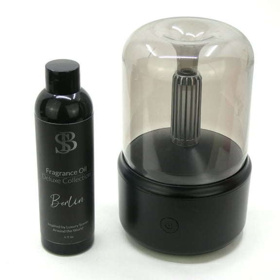 BERLIN Inspired by My Way Scent Luxury Fragrance Oil 4 fl oz and Lantern Diffuser Kit for Home and Office