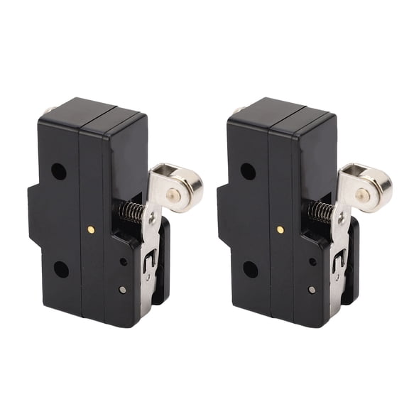 BERM 2 Pcs Micro Limit Switch 160OF 42RF 2.7PT 2.4OT 0.5MD Roller Lever Limit Switch 250VAC NO NC Replacement Part for Industrial Control Equipment Home Improvement Electrical Switches 5.51 Inches