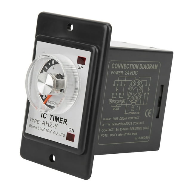 BERM AH2 Y 10S 24V Time Relay Delay Electrical Supplies Durable Low