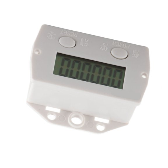 BERM Digital Electronic Counter, 0-999999 Display with Magnetic Induction Switch for Industrial Counting (Not Included 1.5V AA Battery)