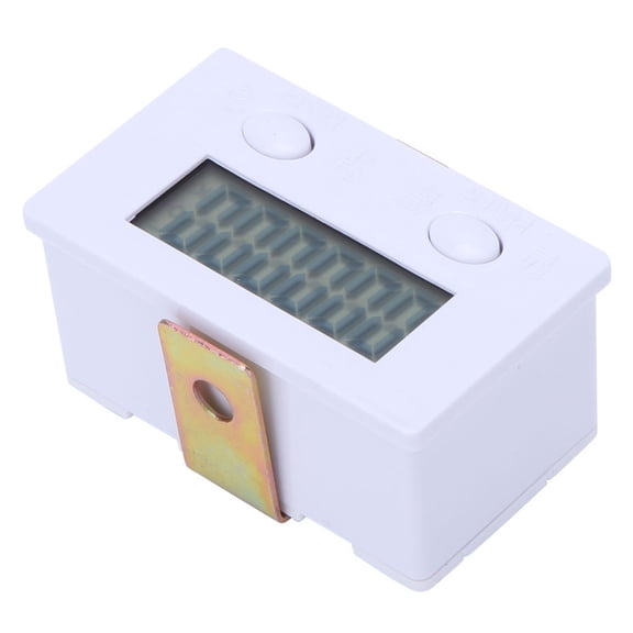 BERM Digital LCD Tally Counter BEM-6C 6 Digit 0-999999 Electronic Portable Frequency Pulse Counter Built-In Battery for Industrial Commercial Business Accurate Measurement Tool (2.52 inches / 6.4 cm)