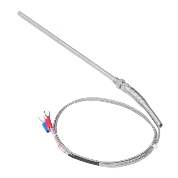 BERM K Type Thermocouple Temperature Controller Sensor 0 to 400 Degrees Celsius 150mm / 5.91 inches Probe 1meter / 3.3 ft Wire