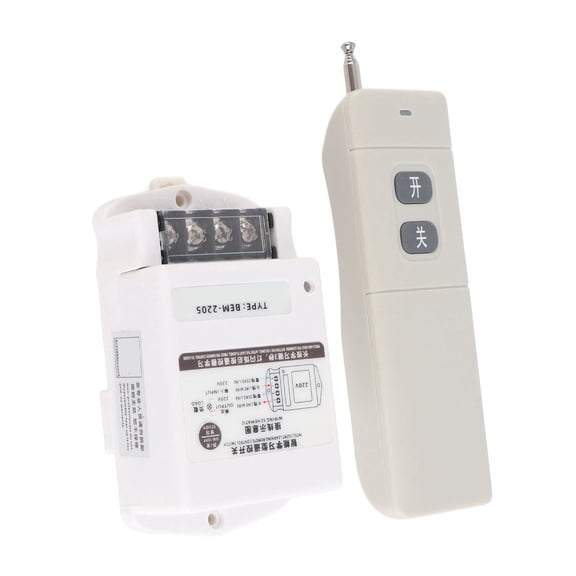 BERM Smart Wireless Remote Control Switch for Water Pump Household Large Power Appliances 220V AC BEM-2205