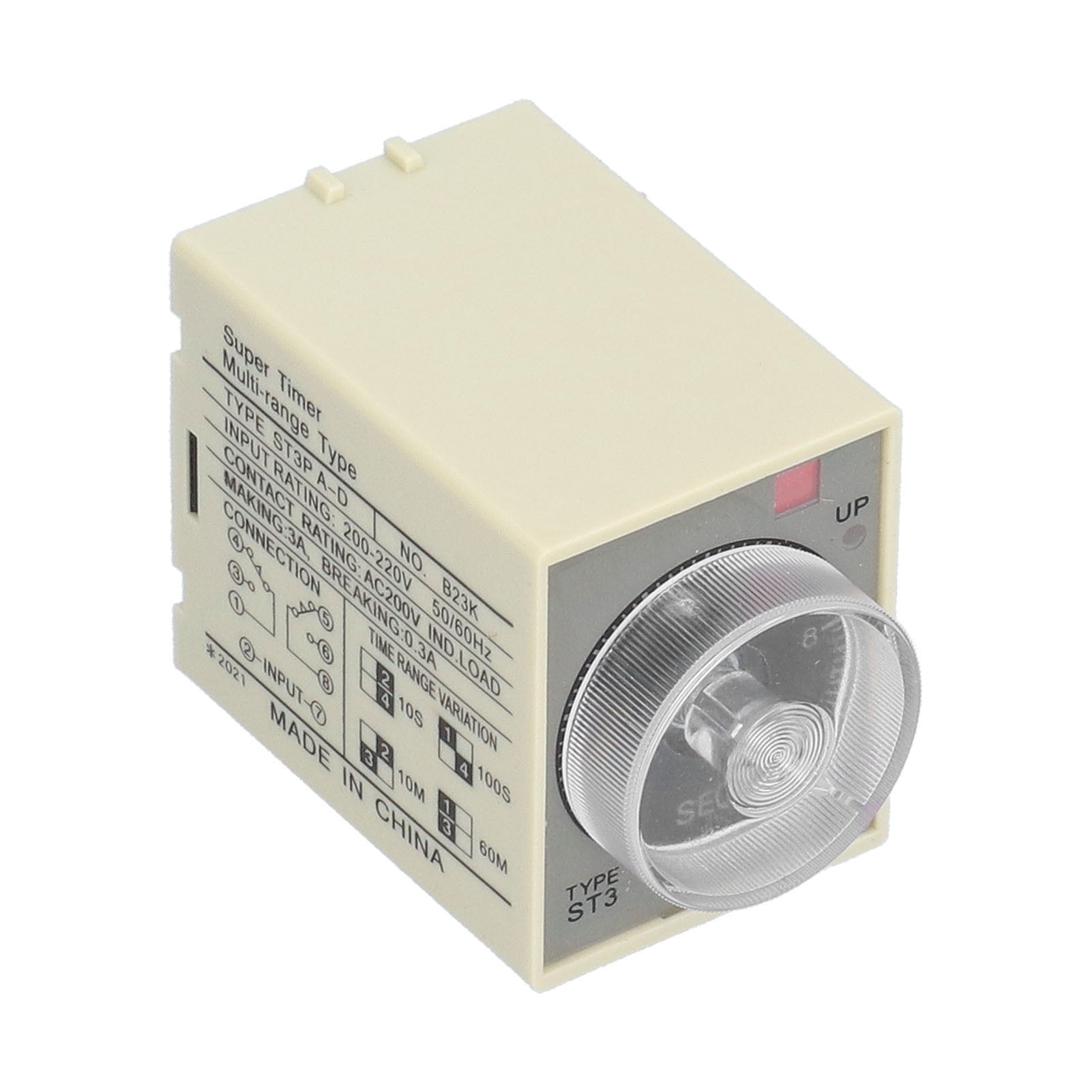 BERM Time Relay Adjustable Power On Timer Delay Accessory Replacement