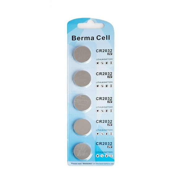 BERMACELL IDEALS 2032 Lithium Button Cell 3V Batteries Better Battery Power for LED Lights, Fairy Lights, Copper String Wire Lights in Twenty (20) Battery Bliste