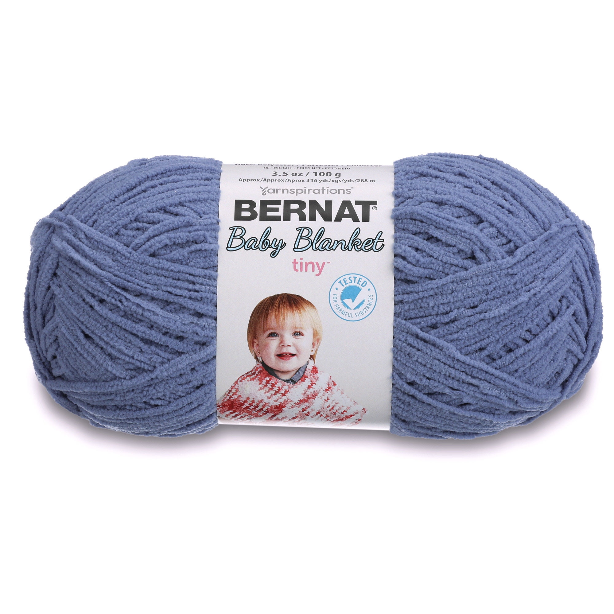 BERNAT BABY BLANKET TINY YARN 100 G 3.5 OZ DUNGAREES